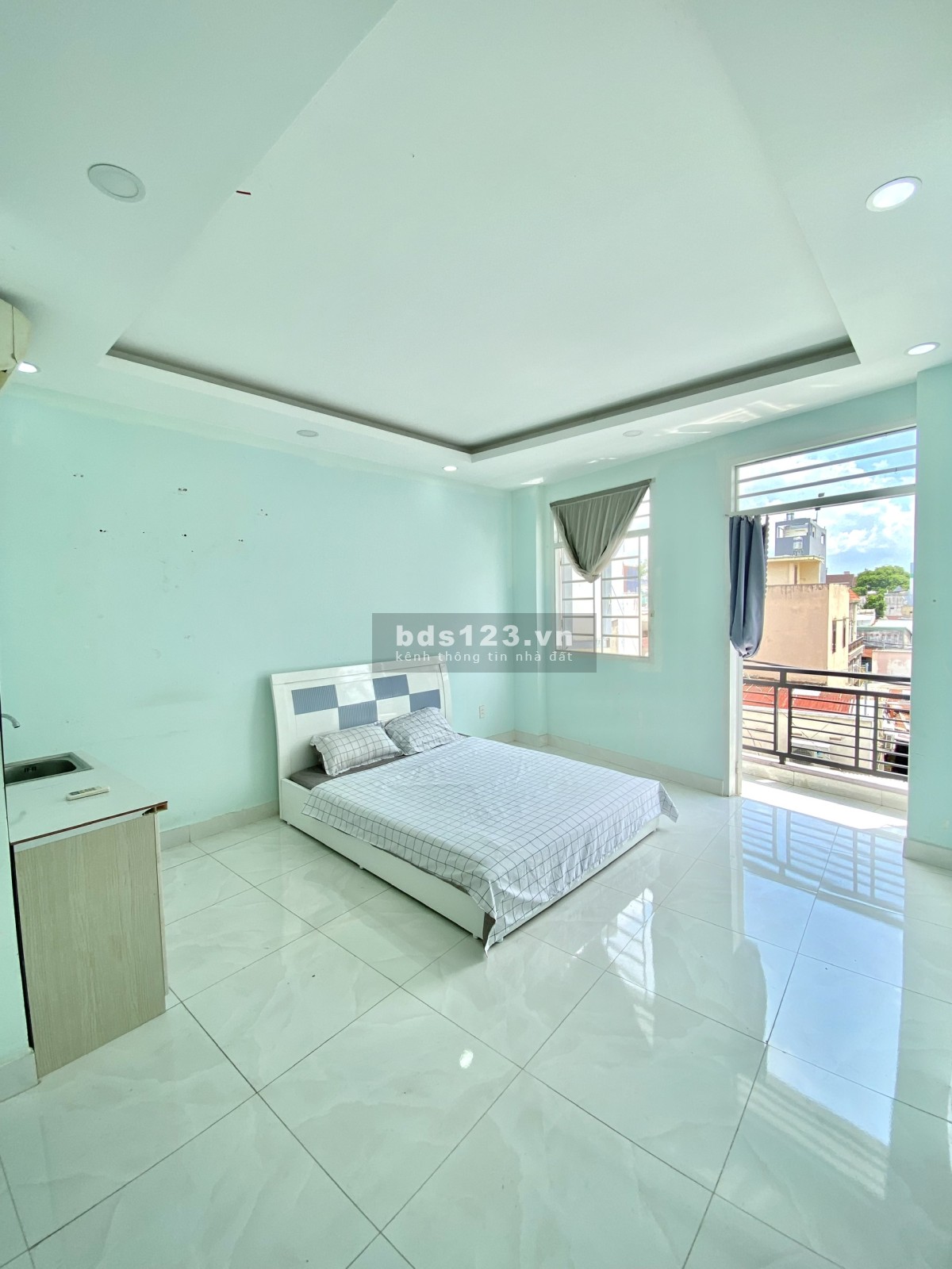 Phòng mới, có nội thất, ban công. Đường Quang Trung, Gò Vấp