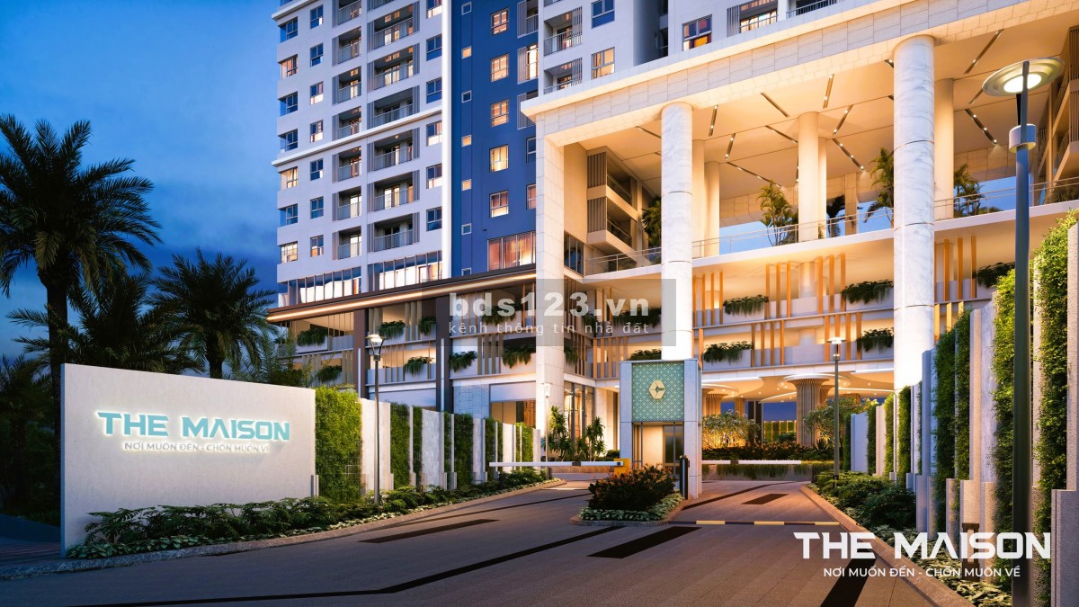 Bán căn hộ The Maison Thủ Dầu Một view sông Sài Gòn thơ mộng