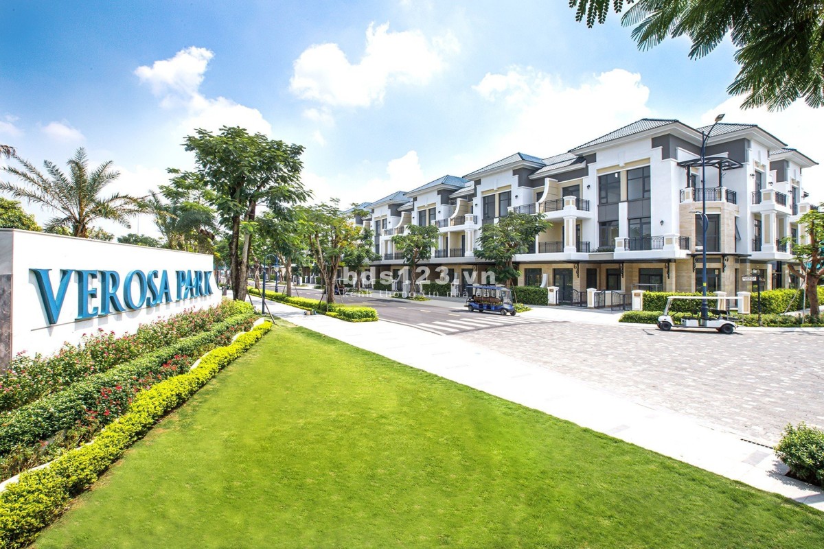 Chính chủ bán shophouse trục chính dự án Verosa Park đường 291 Liên Phường
