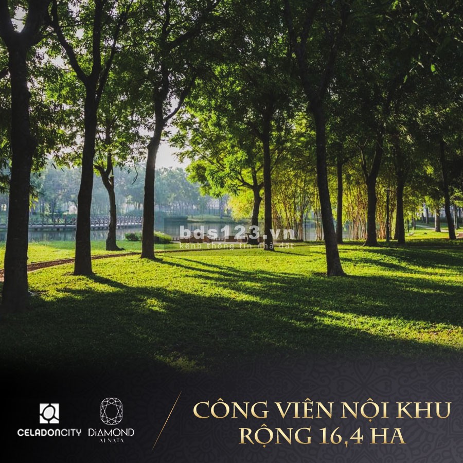 Căn hộ Celadon Tân Phú Diamond Briliant 96M2, view Đông Nam đẹp nhất phân khu, nhìn xuống hồ bơi