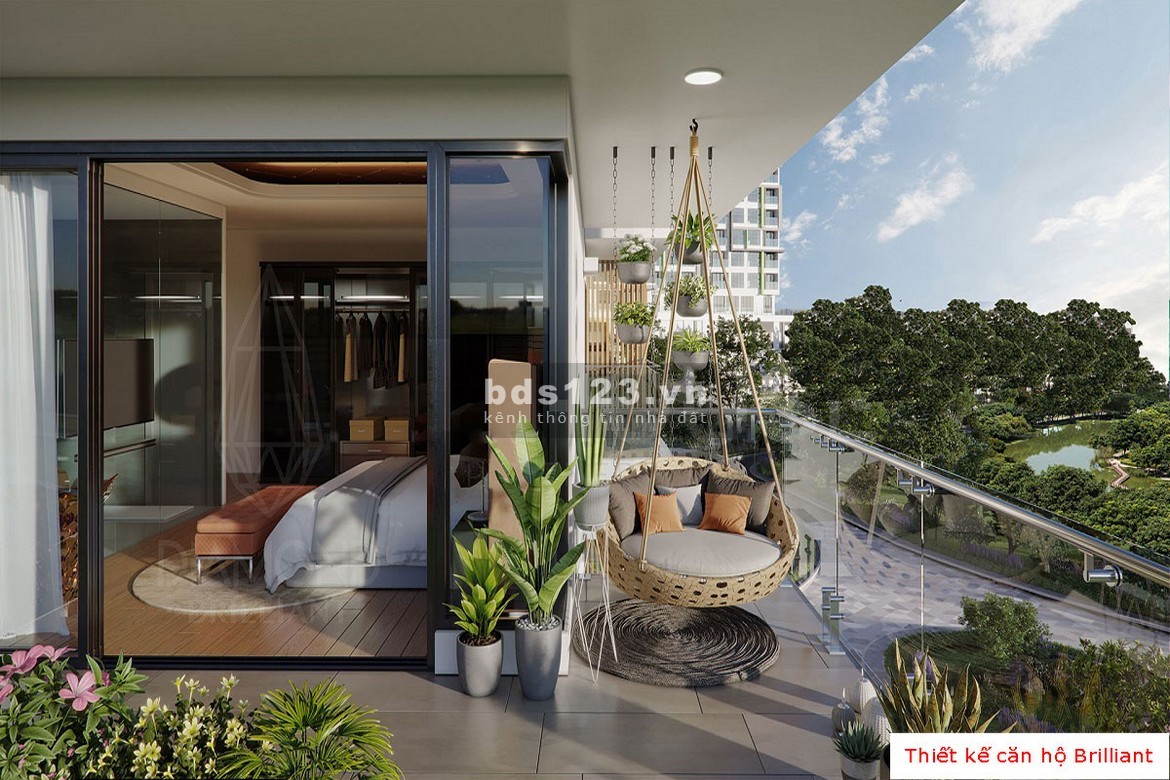 Căn hộ Celadon Tân Phú Diamond Briliant 96M2, view Đông Nam đẹp nhất phân khu, nhìn xuống hồ bơi