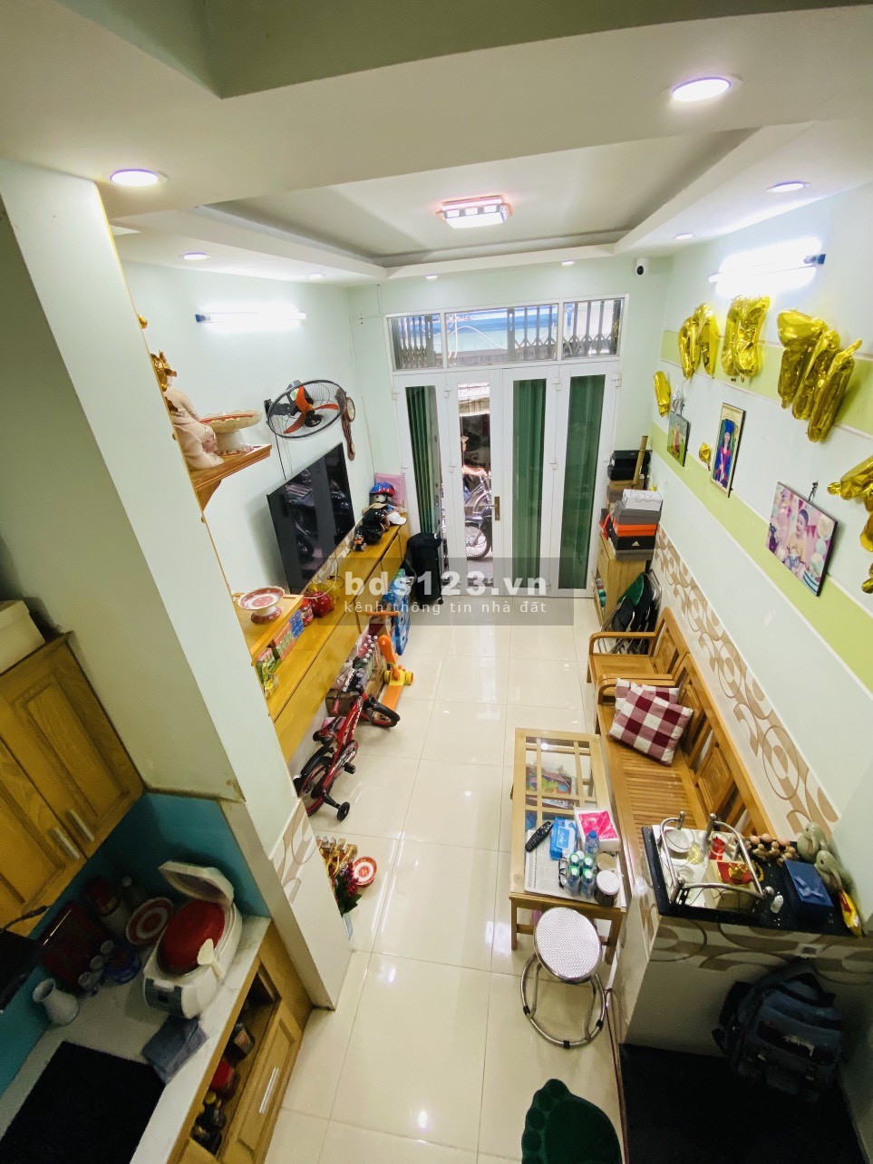 Bán nhà 2 lầu 1 sân thượng P9 Q4 cực đẹp mua vào ở ngay giá mềm