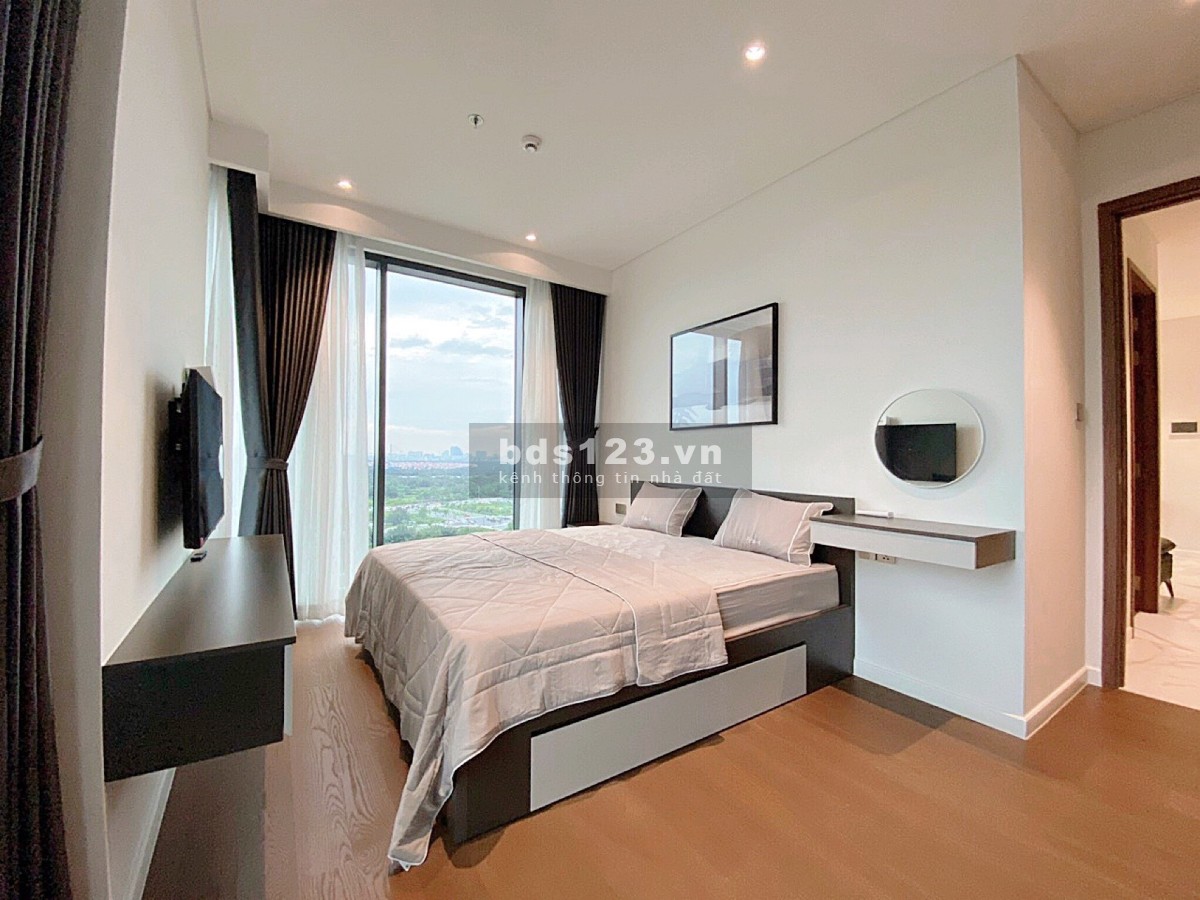 Cho thuê Metropole khu the Crest 2PN full nội thất - căn góc giá 2000$ tháng
