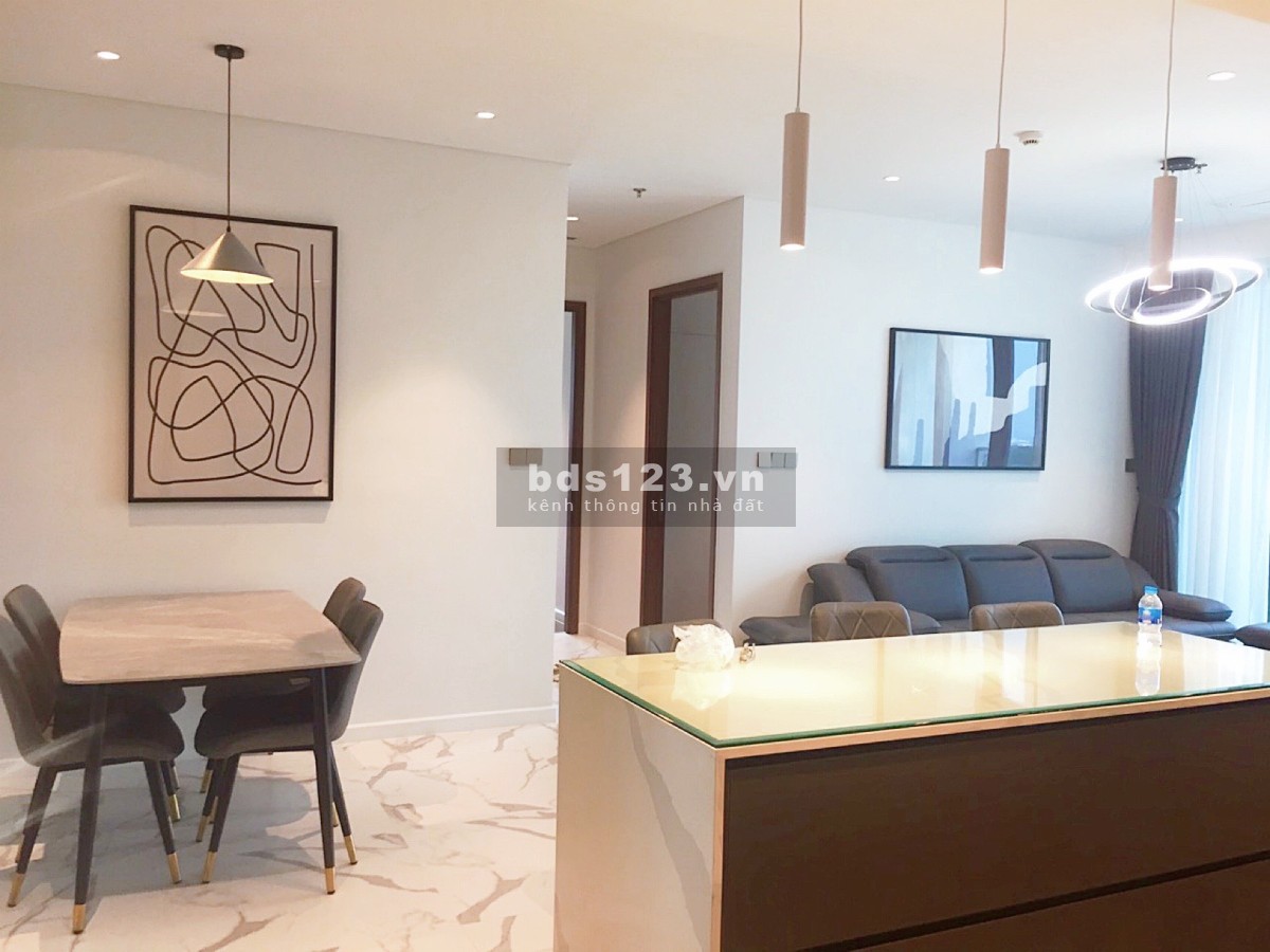 Cho thuê Metropole khu the Crest 2PN full nội thất - căn góc giá 2000$ tháng
