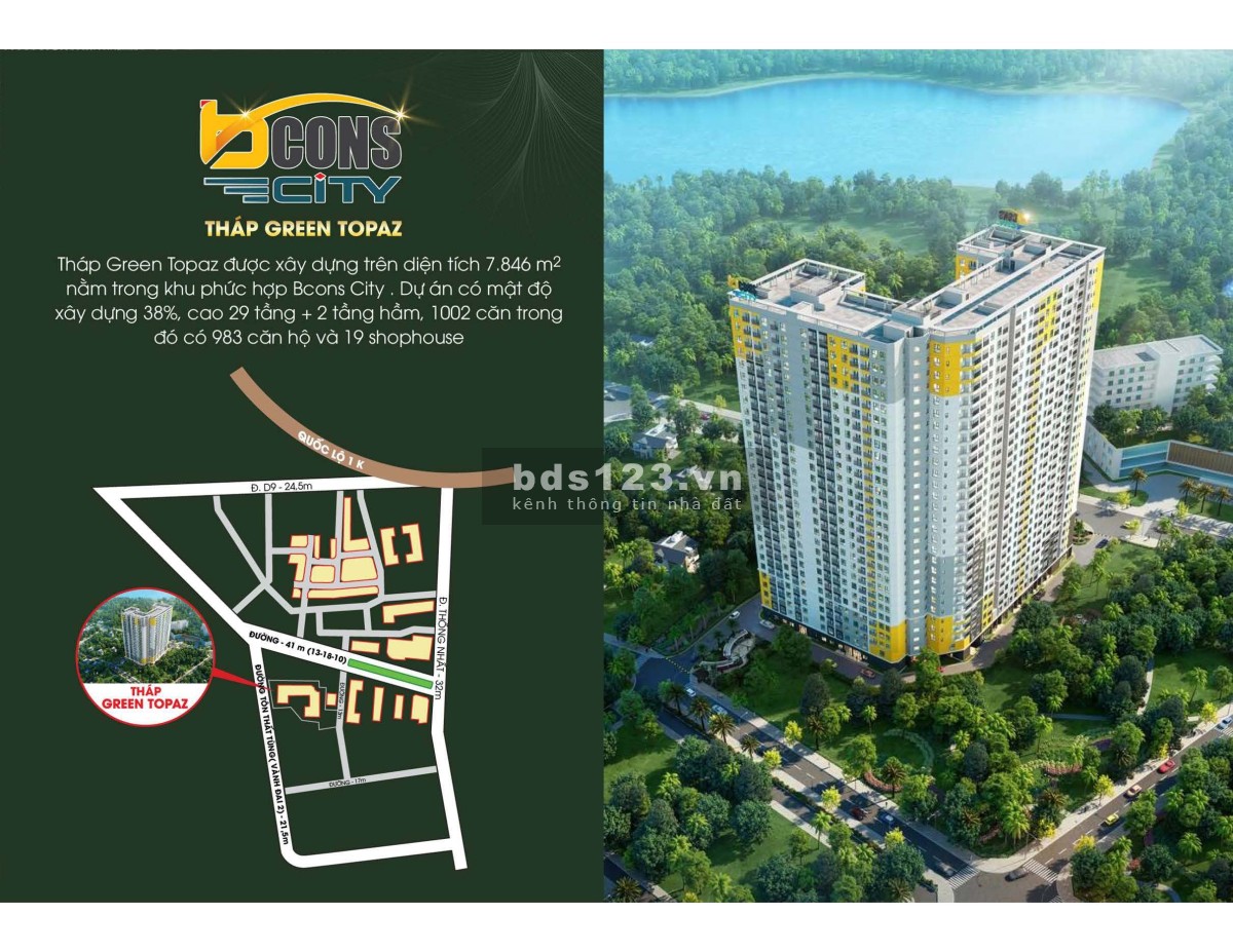 Ngân hàng hỗ trợ cho vay dự án Bcons City và Pháp lý mới nhất, PKD 0898113938