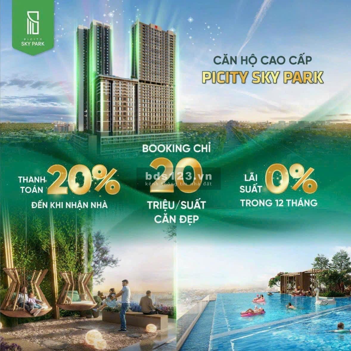 Căn hộ Sky Park chỉ từ 1,2 tỷ/căn, trả trước 290 tr, nhận chính sách hổ trợ lợi nhuận 100%/ 2 năm
