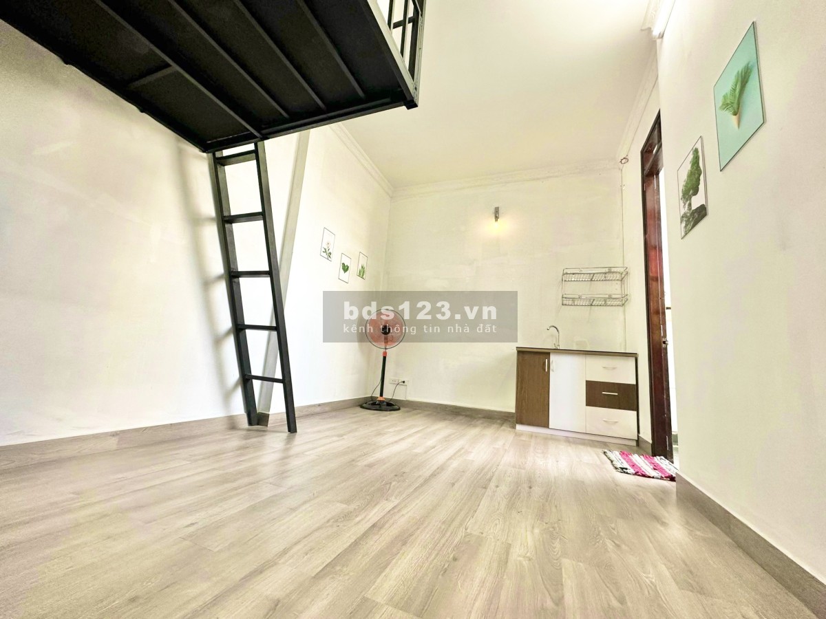 Cho thuê phòng có gác mới 100% nằm trong biệt thự mini Trương Đăng Quế p3 Gò Vấp gần sân bay