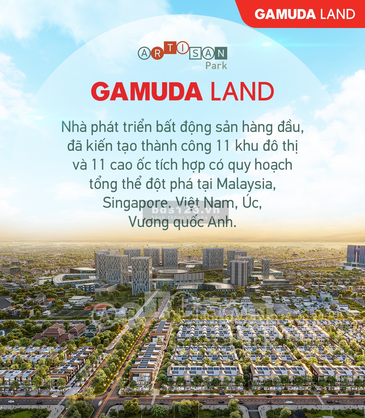 Nhà phố thương mại cách Trung tâm Hành chính Tỉnh chỉ 500m_Artisan Park_CK 8-11%_Giá chỉ 7.9TỶ_5x20