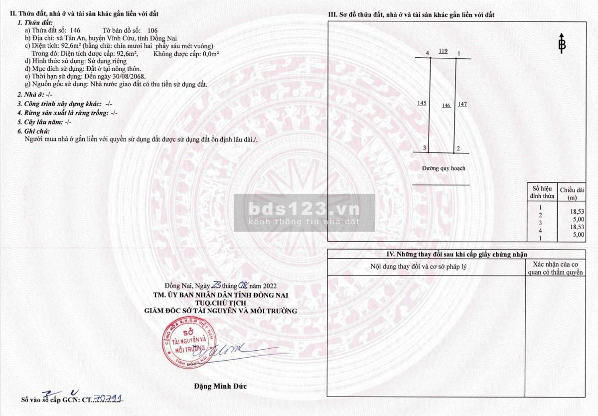 Chỉ cần 350tr – Sở hữu ngay nền đất 80m² trung tâm KCN tại Đồng Nai