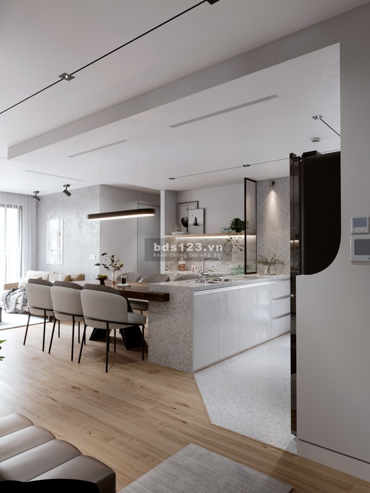 Nhu cầu cho khách tìm 2 - 3PN tại Palm Heights giá full nội thất chỉ từ 15tr/tháng