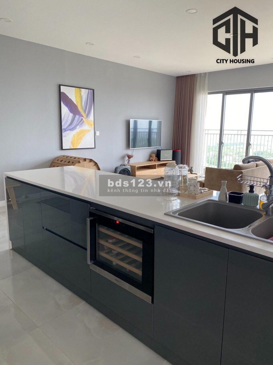 Nhu cầu cho khách tìm 2 - 3PN tại Palm Heights giá full nội thất chỉ từ 15tr/tháng