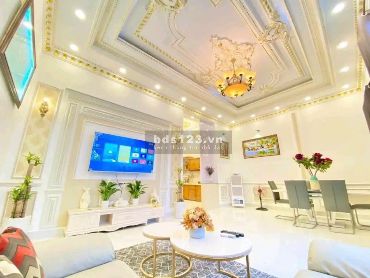 Cho thuê căn biệt thự Huỳnh Tấn Phát thiết kế siêu hiện đại