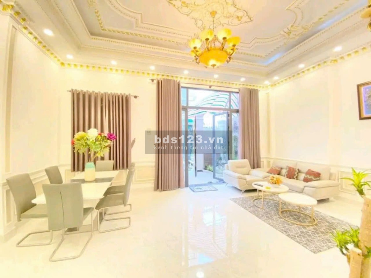 Cho thuê căn biệt thự Huỳnh Tấn Phát thiết kế siêu hiện đại