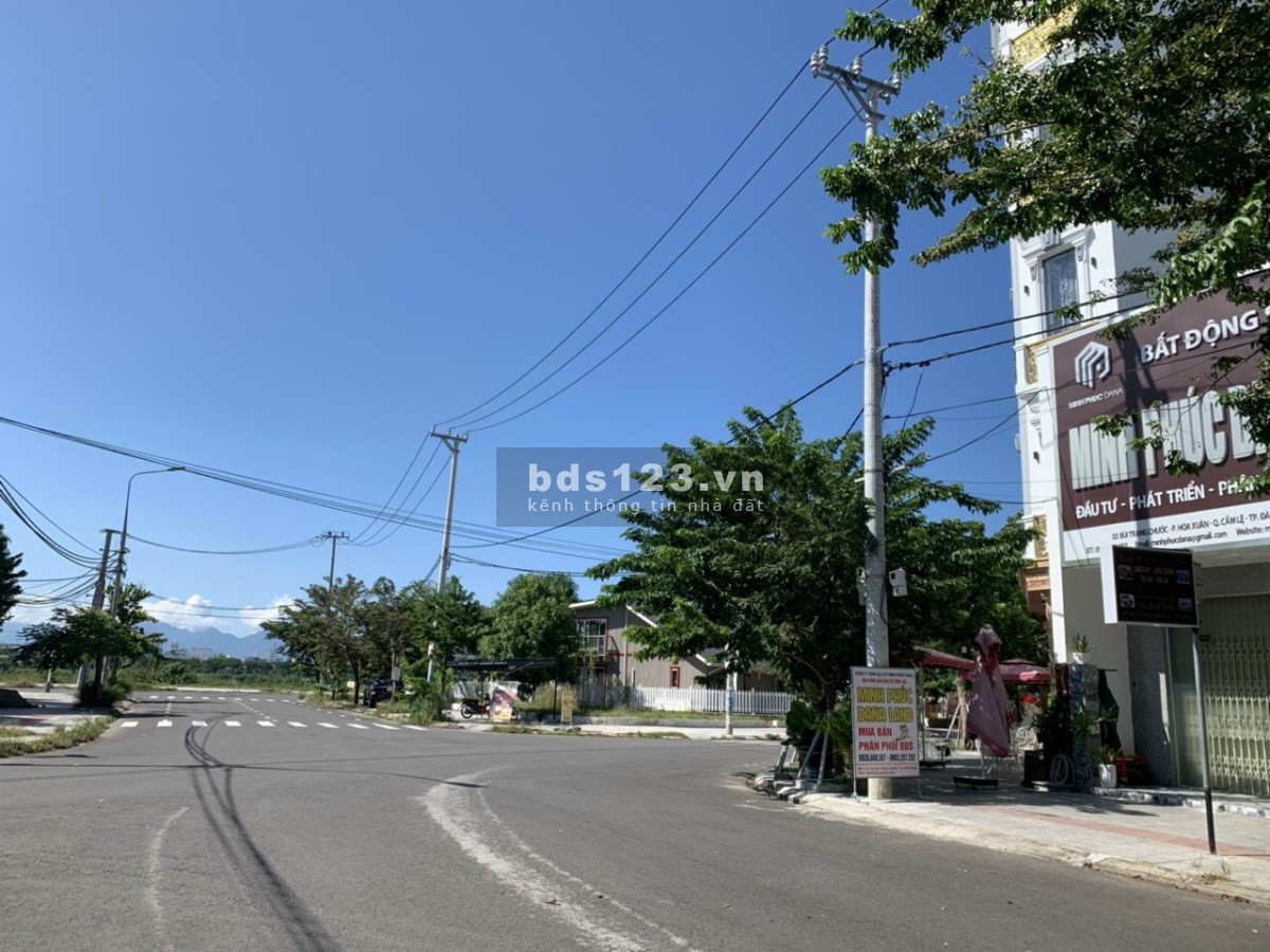 Bán lô góc biệt thự đường Bùi Thiện Ngộ và Mạc Đăng Doanh, Hòa Xuân, Cẩm Lệ, Đà Nẵng.