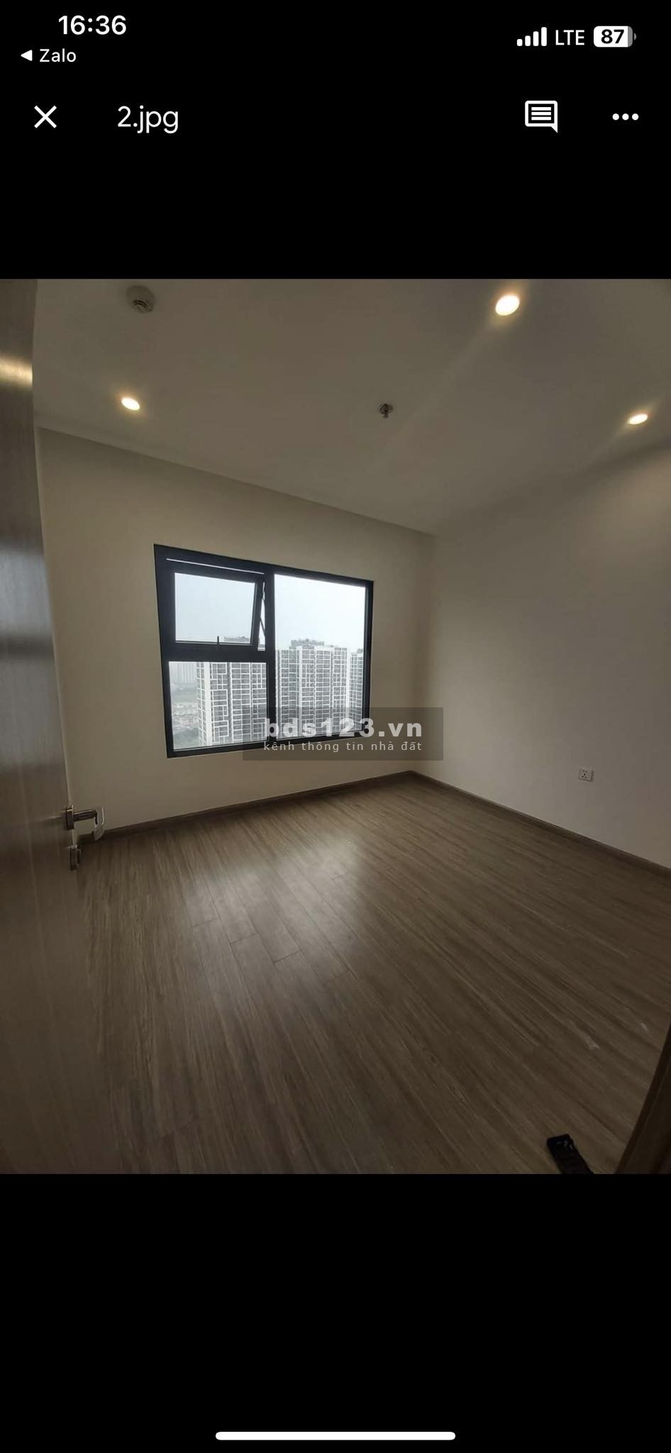 Chuyển nhượng căn hộ 2PN2WC, DT 54m² tòa S401 dự án Vinhomes Smart City