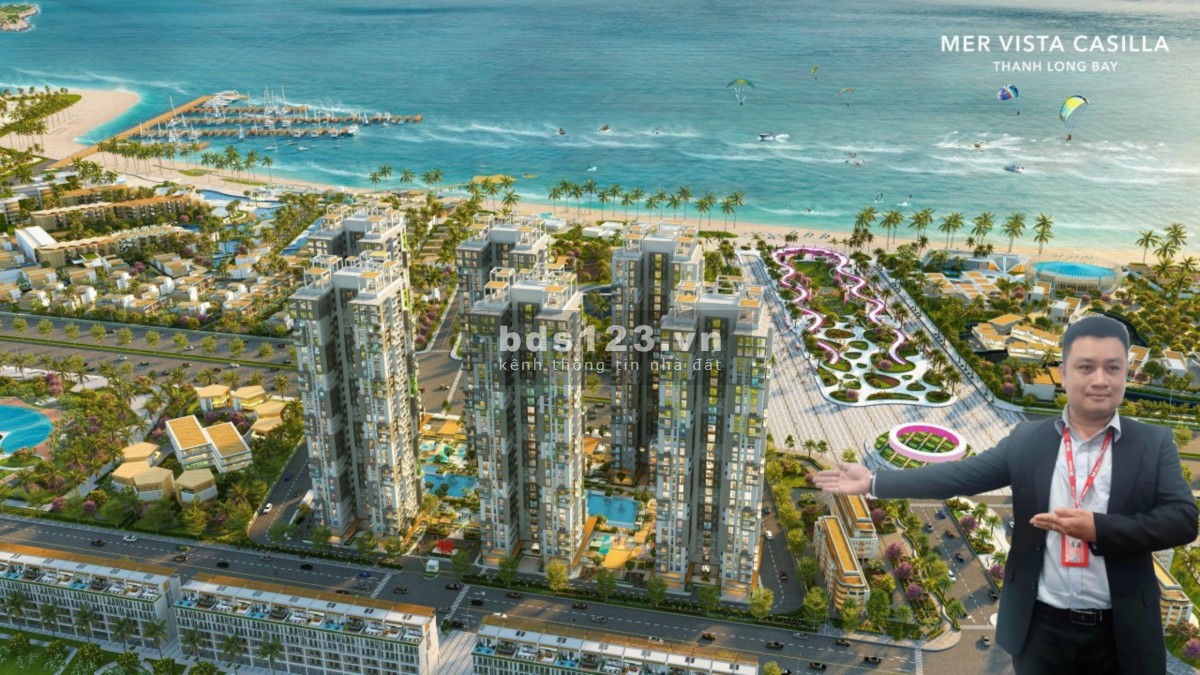 Bán căn hộ Thanh Long Bay sở hữu lâu dài cam kết mua lại 8%/năm gần sân bay Phan Thiết