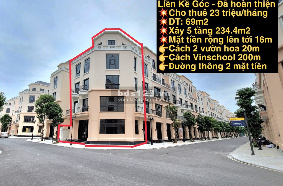 LK GÓC Vinhomes Ocean Park 2 The Empire - Giá rẻ, vị trí hiếm, mặt tiền rộng. Có dòng tiền