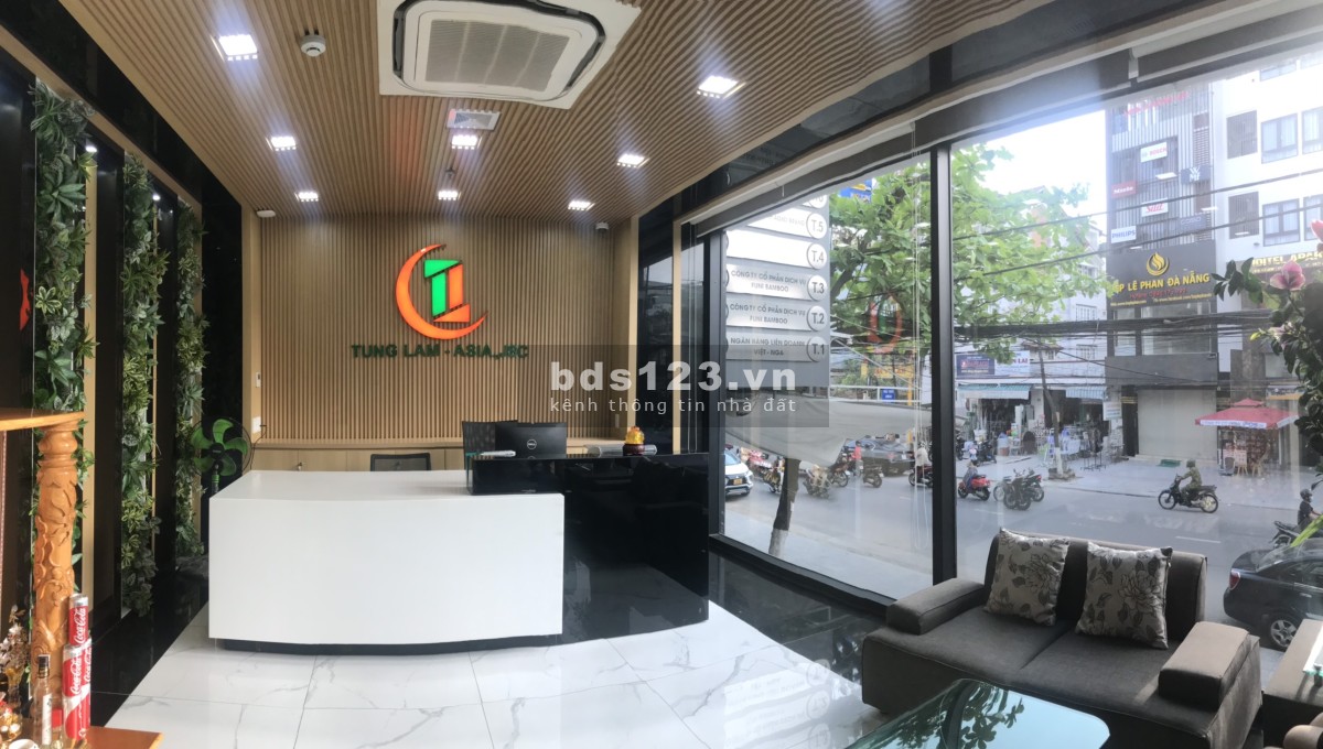 Cho thuê văn phòng 35 A - B - C Núi Thành - Hải Châu - Đà Nẵng. Diện tích 90m2 - 215m2
