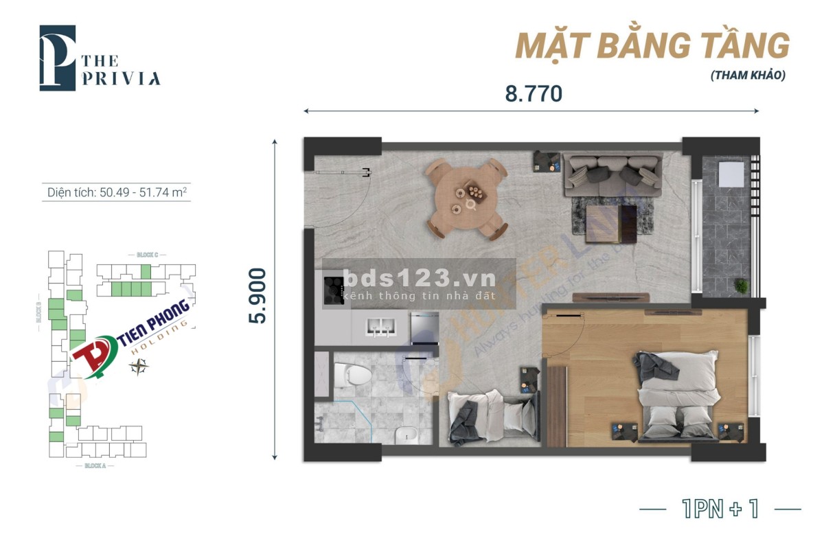 Đại lý F1 The Privia Khang Điền - nhận booking ưu tiên có hoàn lại - chiết khấu 11%, tặng 3 chỉ vàng