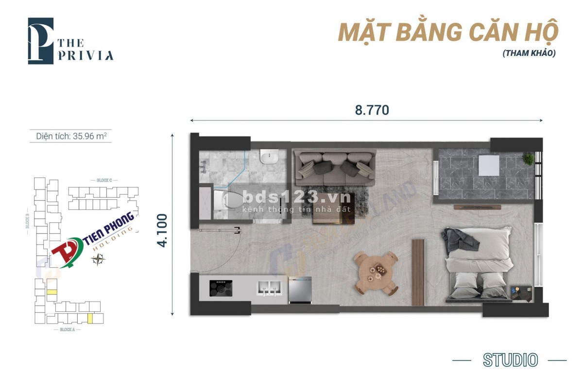 Đại lý F1 The Privia Khang Điền - nhận booking ưu tiên có hoàn lại - chiết khấu 11%, tặng 3 chỉ vàng