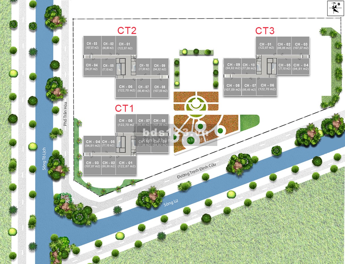 Bán căn hộ góc 08, 107m², BC Đông Nam, tòa CT2 chung cư X2 Đại Kim, giá 32 triệu/m². LH 0903222591