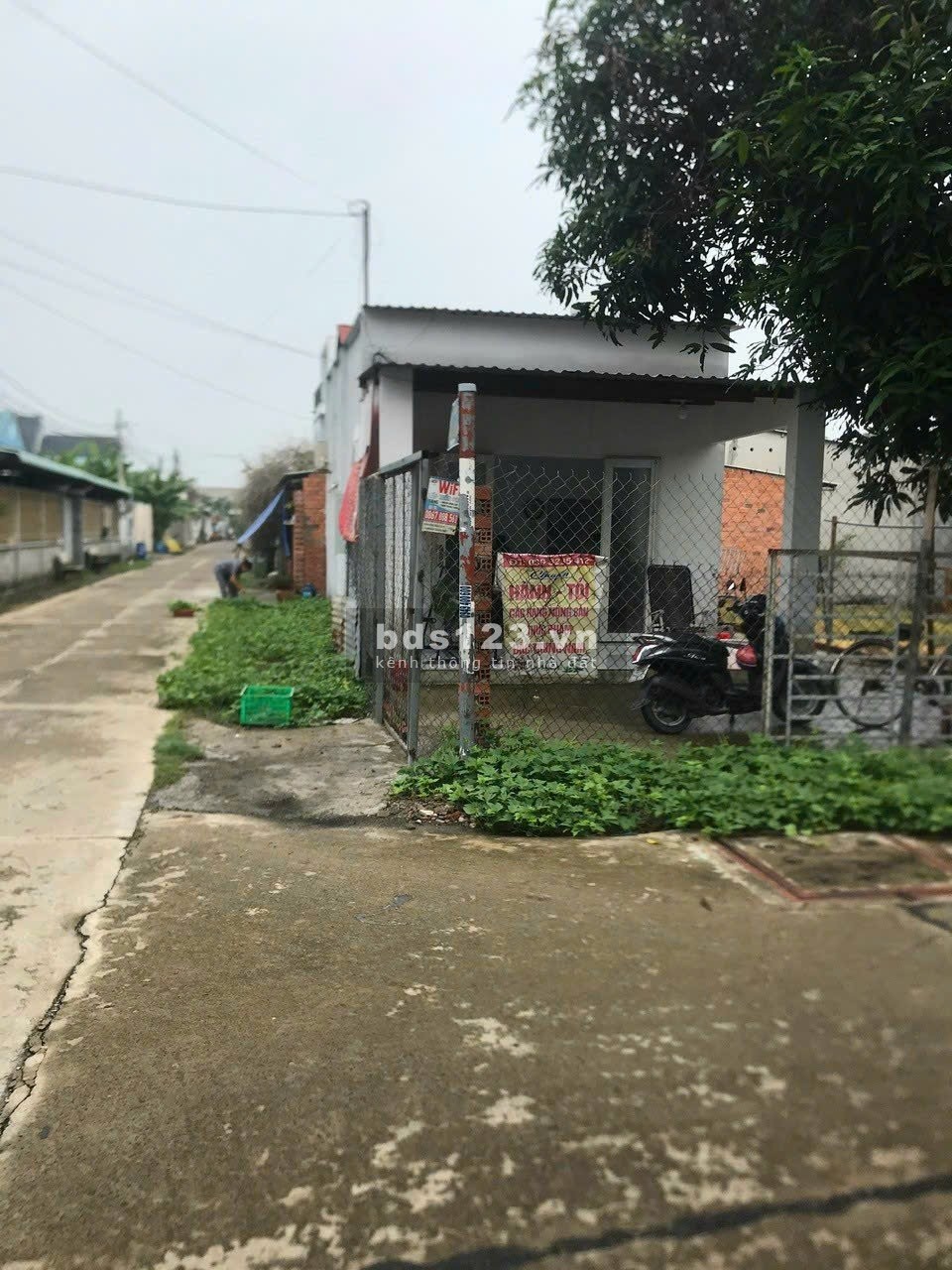Nhà cấp 4, 2 mặt tiền, 184m2, đường số 7, Tân Thông Hội, Củ CHi, 630tr