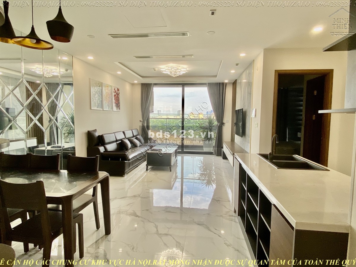 (Chung Cư Sunshine City Kđt Ciputra) Cho Thuê Căn 2 Ngủ Full Nội Thất Dt 89m Giá Thuê Linh Động