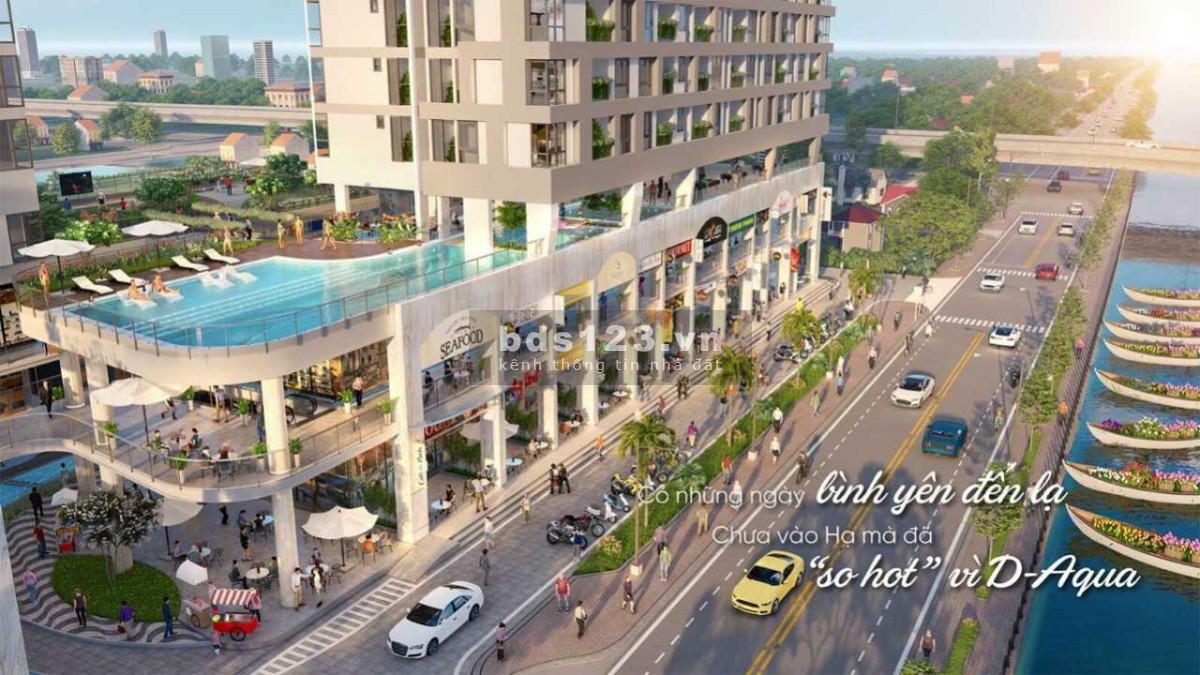 Chính chủ bán căn studio D-Aqua DT 31m² - giá siêu mềm + giảm SNH lộc to (56 - 119 triệu)