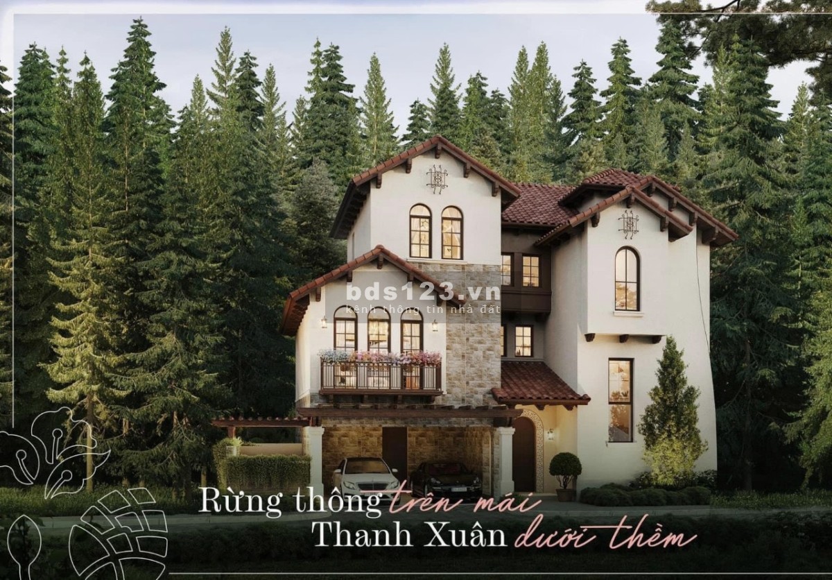 Biệt Thự Thung Lũng Thanh Xuân-ValleyHome Reo Thông Trên Mái Nhà-Chính Sách Ưu Đãi Chiết Khấu Tới17%