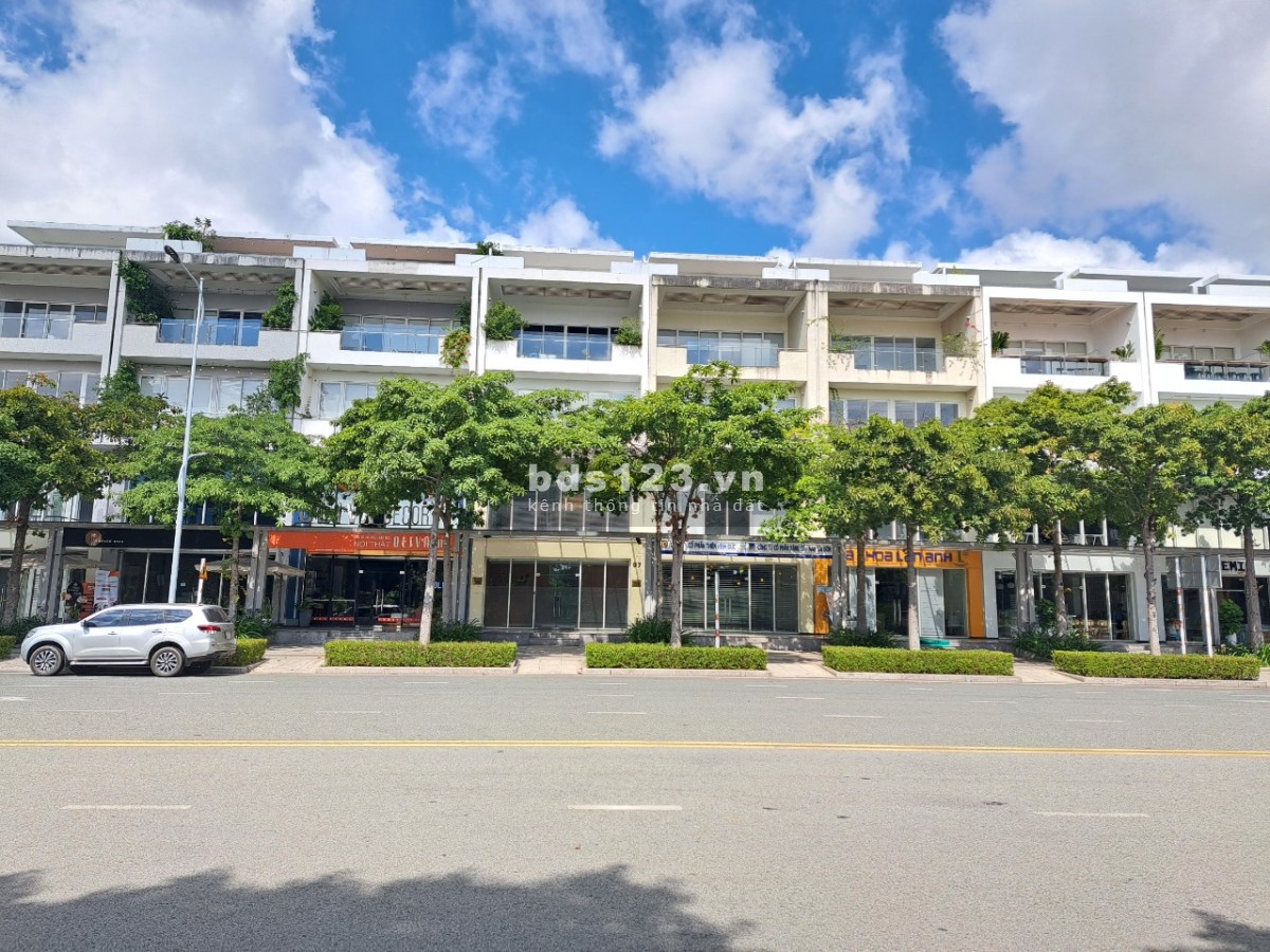 Cho thuê mặt bằng shophouse sala hoàn thiện- hầm trệt 3 lầu -400m2 giá chỉ 85 triệu