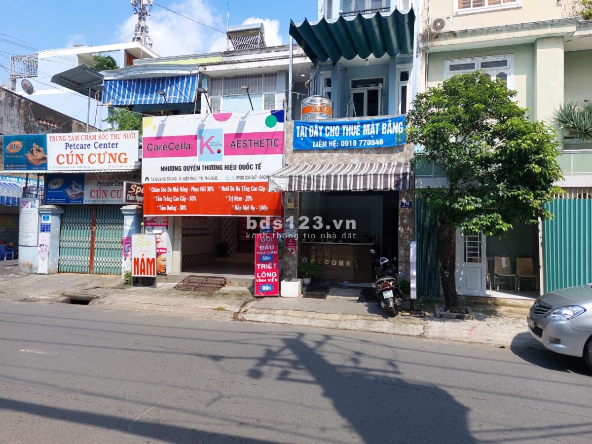 Cho thuê mặt bằng Ngã 4 Coopmart Thủ Đức- 56m2