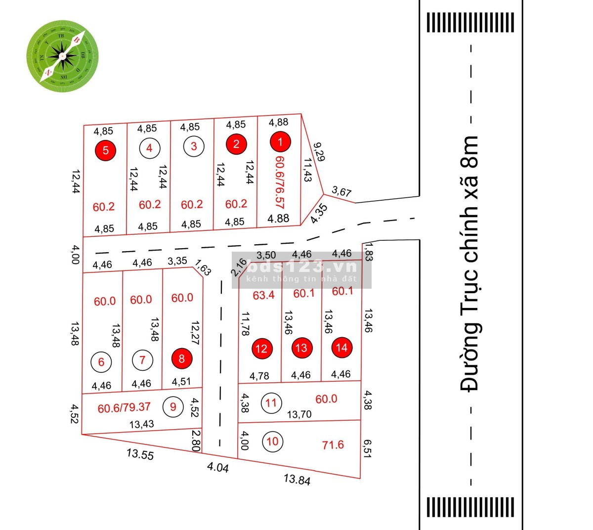 Bán đất 71,6m2, giá 565 triệu tại xã Bột Xuyên, Mỹ Đức. Cách Hà Đông 20km. Lh 0903222591