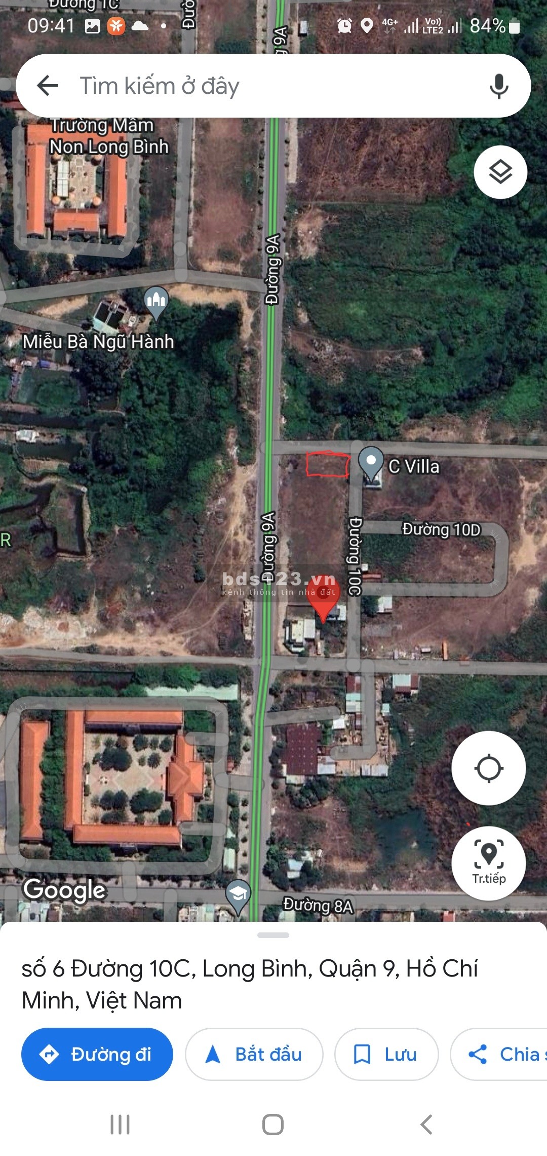 Bán đất 2 mặt tiền tái định cư Phước Thiện