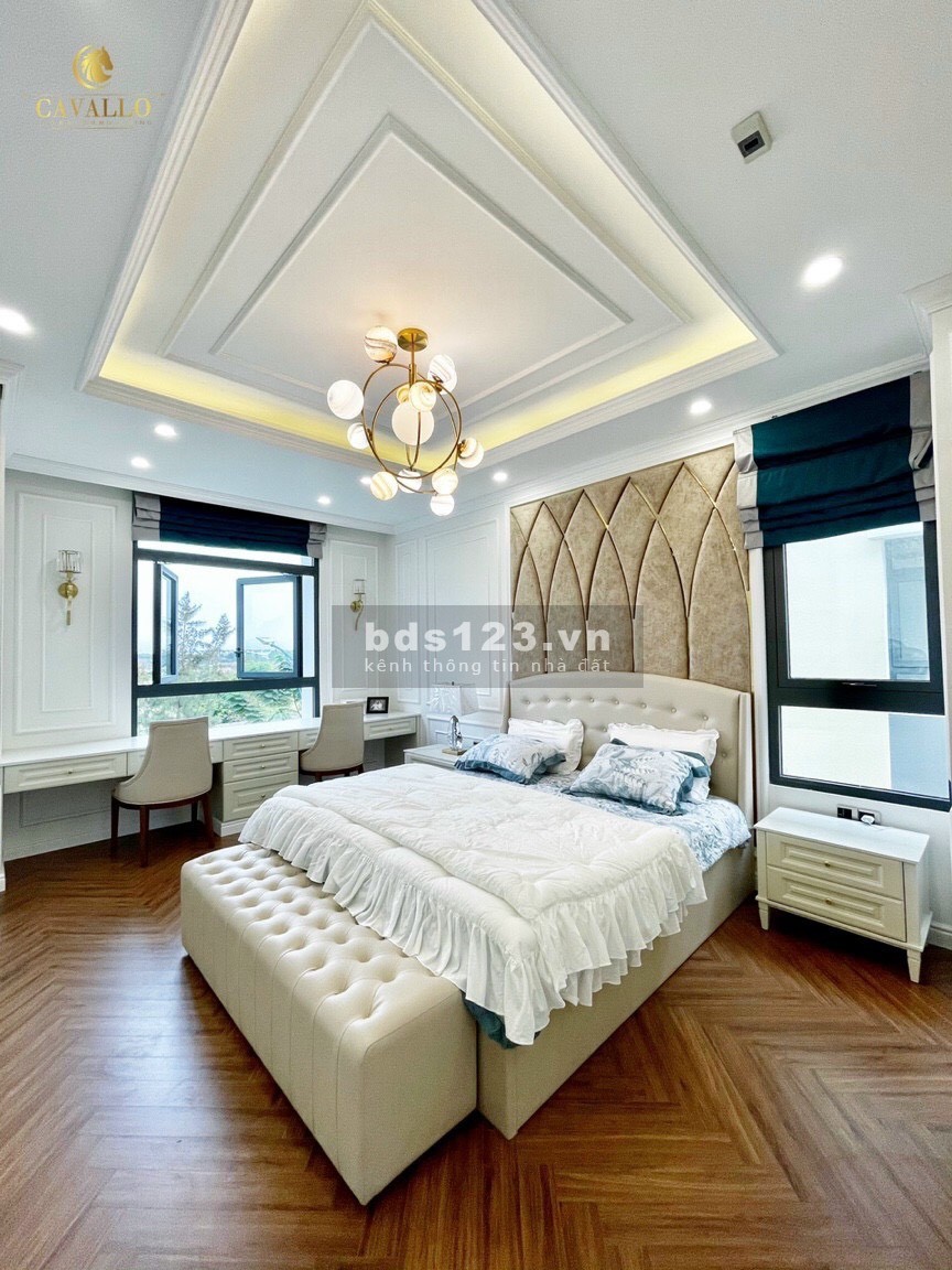 Cho thuê biệt thự Verosa Park, 7x15m 1 trệt 3 lầu 4PN full nội thất cao cấp, giá chỉ 35tr/tháng