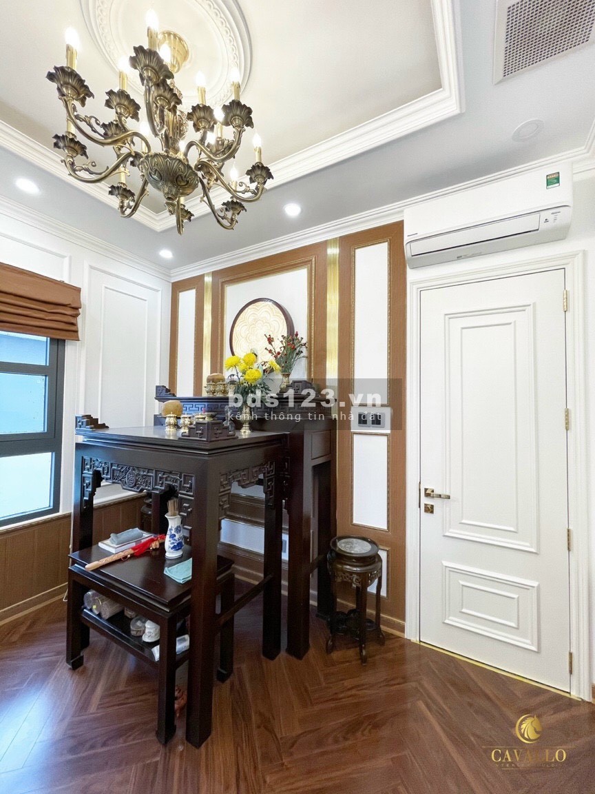 Cho thuê biệt thự Verosa Park, 7x15m 1 trệt 3 lầu 4PN full nội thất cao cấp, giá chỉ 35tr/tháng