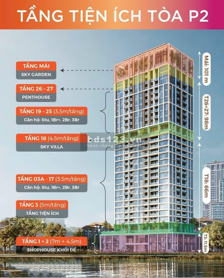 Căn Hộ Cao Cấp Sun Cosmo Residence Đà Nẵng View Sông Hàn