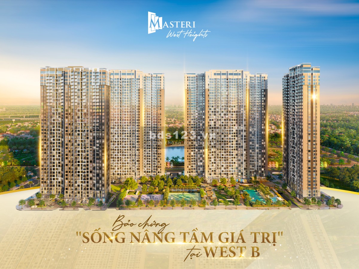 Chỉ cần 790tr-20% giá trị căn hộ, bạn đã sở hữu ngay căn hộ Masteri 2 phòng ngủ, cao cấp nhất VHSC