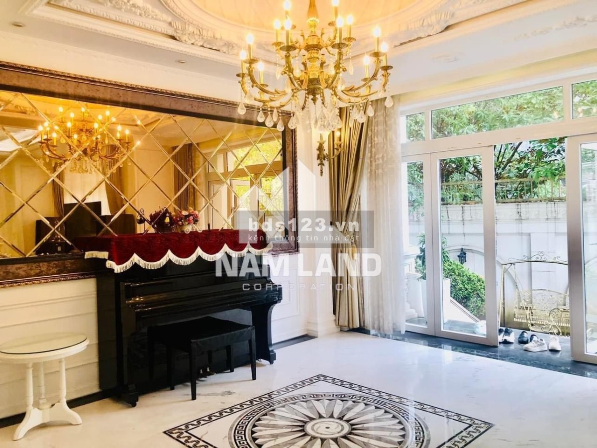 Cho thuê biệt thự Quận 2 style sang trọng, nội thấp xịn giá 100 triệu