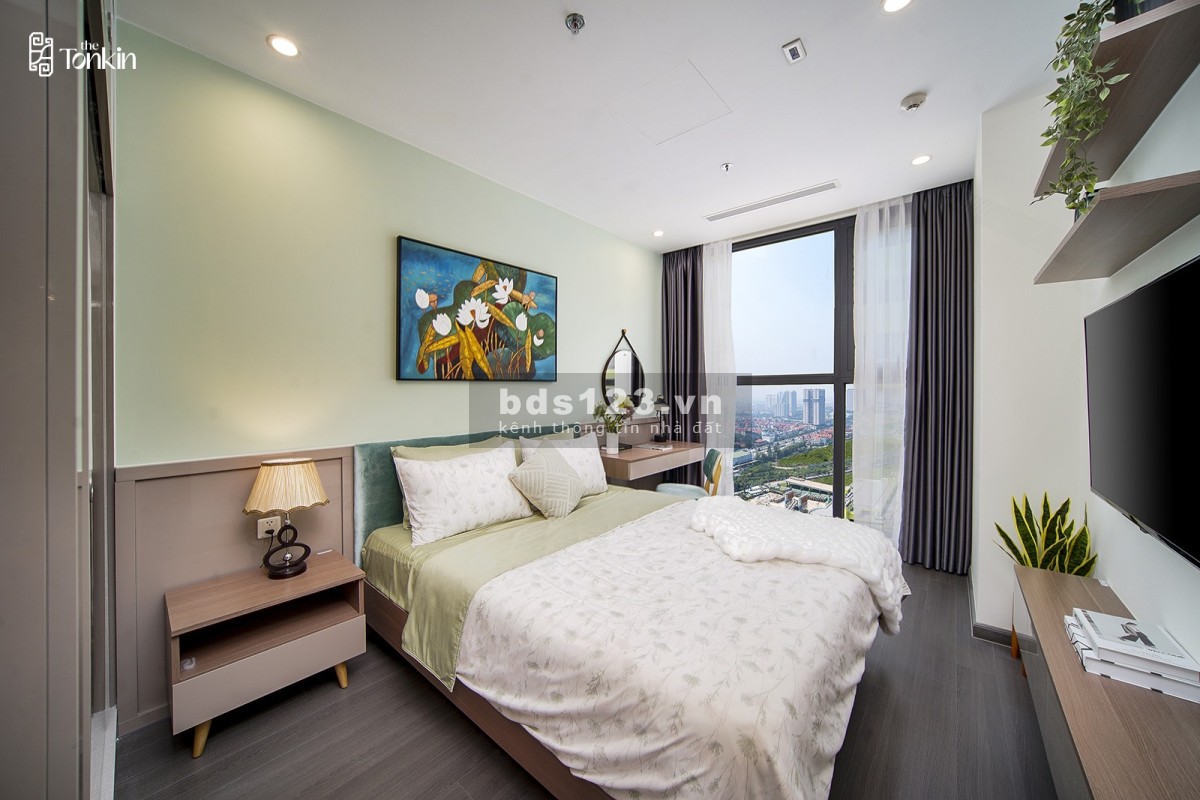Căn 2PN TONKIN tại Vinhomes Smart City, Full Nội Thất Cao Cấp, Nhận Nhà Ở Ngay