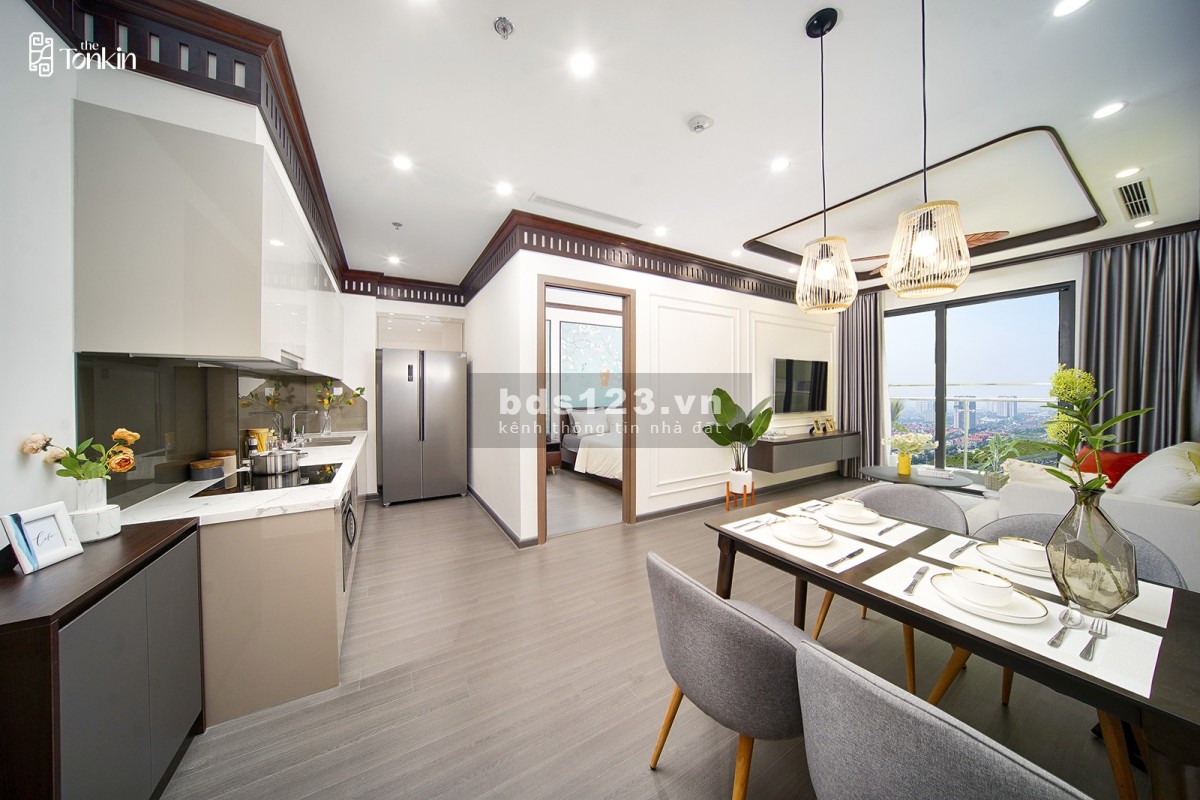 Căn 2PN TONKIN tại Vinhomes Smart City, Full Nội Thất Cao Cấp, Nhận Nhà Ở Ngay