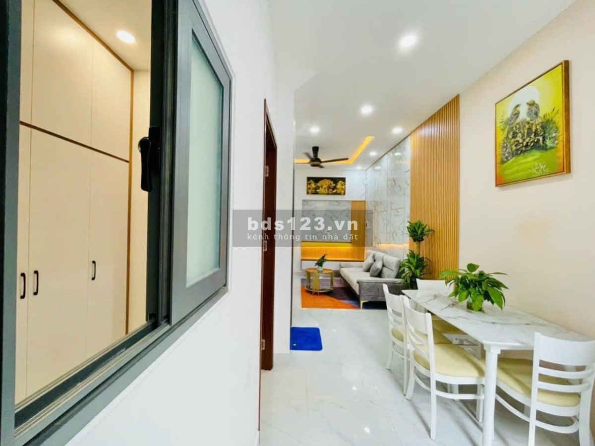 Nhà xinh siêu phẩm, HXH hai mặt, tặng full NT, 40M2, gần Le Văn Duyệt, BÌnh Thạnh, nhỉnh 4 tỷ