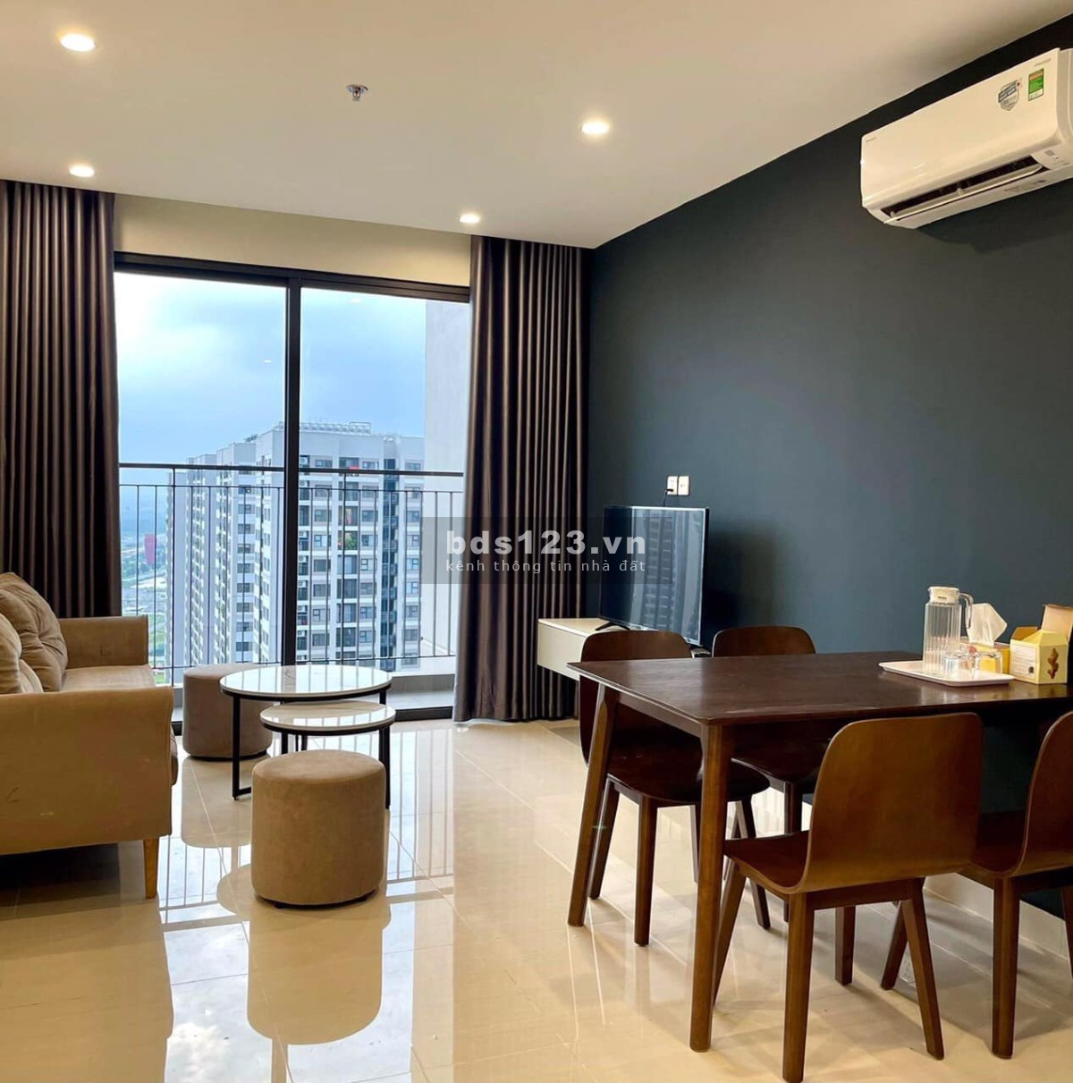 Căn hộ góc 3PN 2VS full nội thất, view sông chỉ với 2,5 tỷ tại Vinhomes Ocean Park 0965479380
