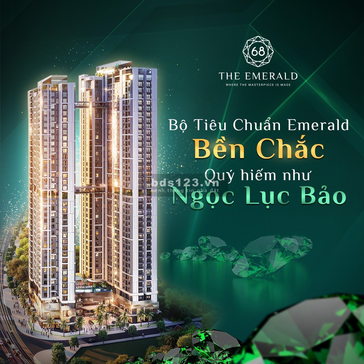 Căn hộ The Emerald 68 Bình Dương ngay cửa ngõ TP Hồ Chí Minh