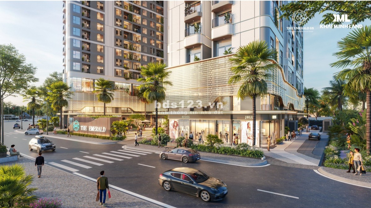 Căn hộ The Emerald 68 Bình Dương ngay cửa ngõ TP Hồ Chí Minh