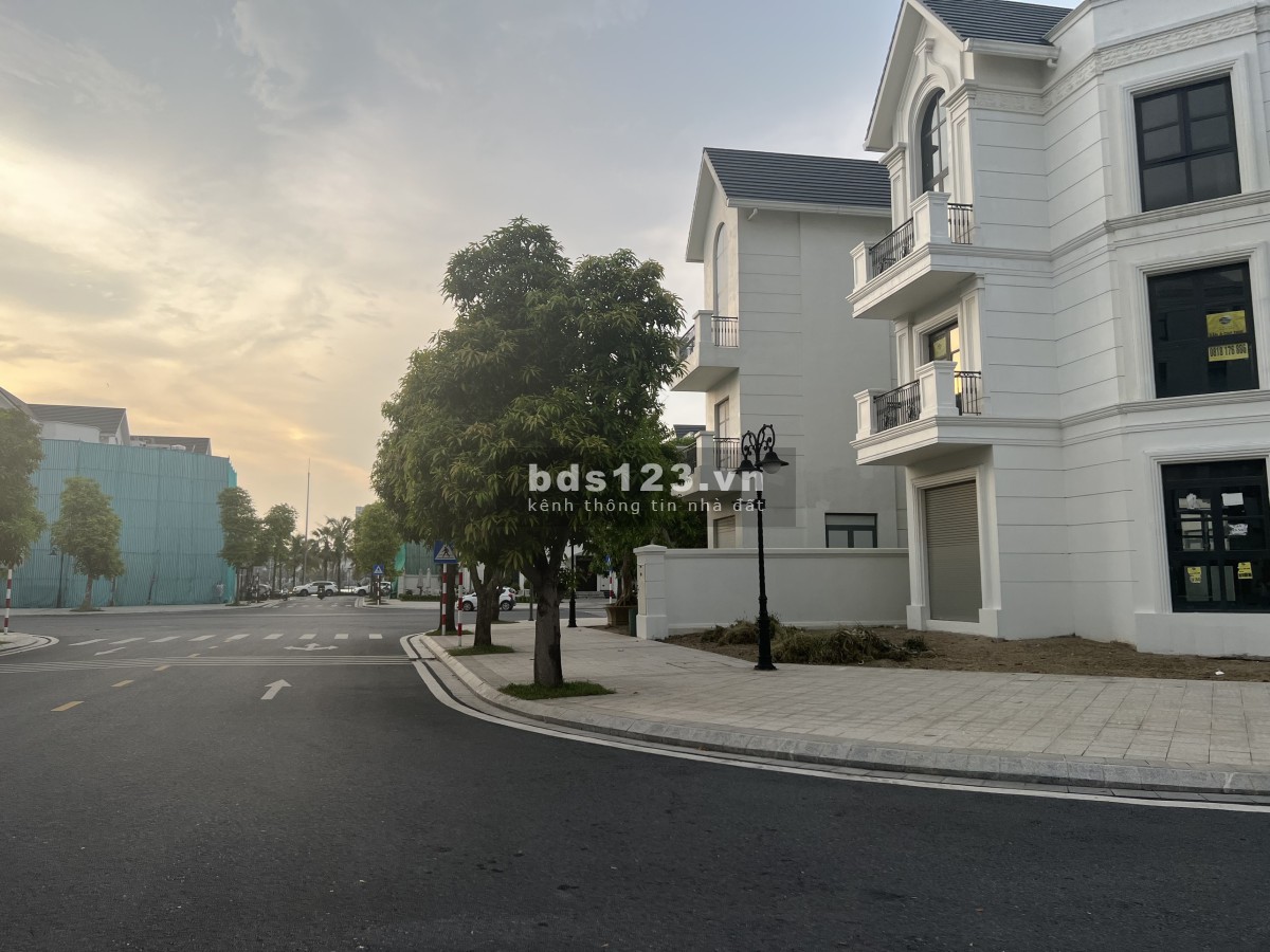 Biệt thự đơn lập góc View công viên 324m² giá chỉ hơn 56.5 tỷ Vin Gia Lâm (0985941715)