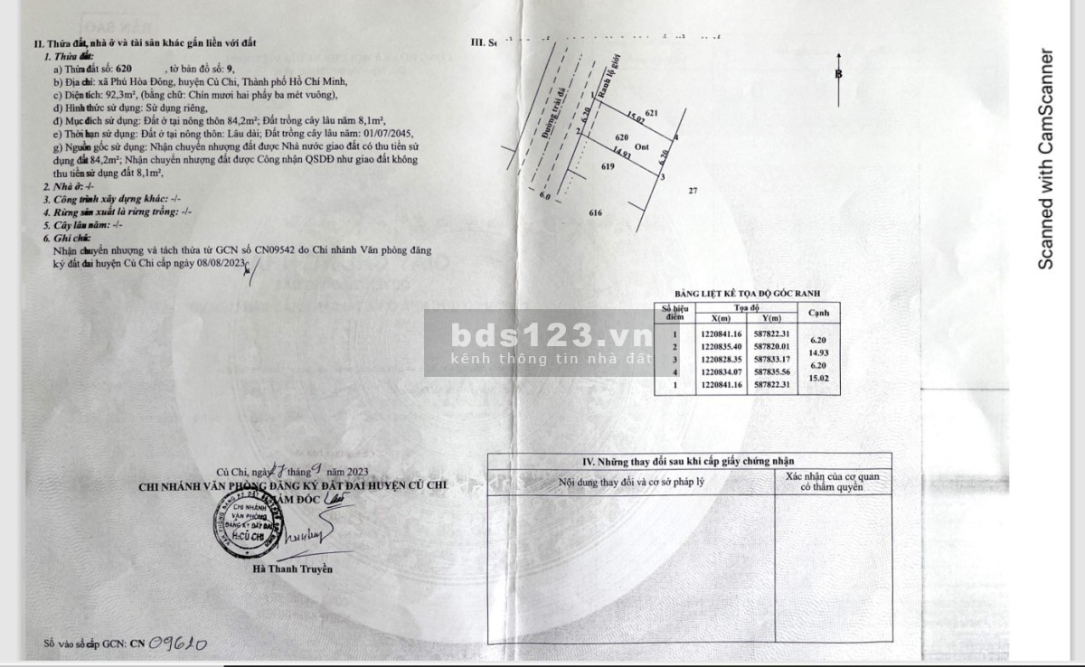 Đất LK CHợ Phú Hòa Đông TL 15 quẹo vào 50m, DT 94m2 ngang 6m, giá 1,25 tỷ, đường 12m
