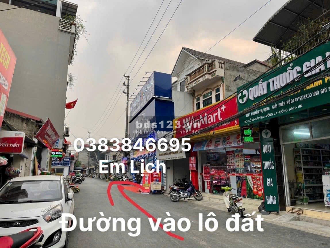 Bán nhanh lô đất đẹp Võng La, Đông Anh, DT 66m, ô tô, 2 tỷ.
