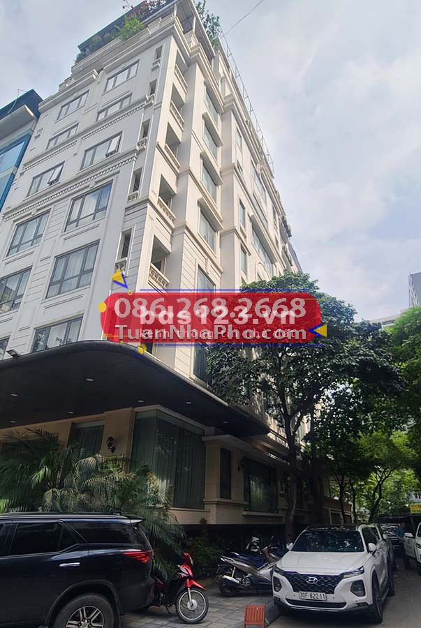 Phân lô Nguyễn Thị Định, oto tránh. Toà thương mại 550m2, 10 Tầng 1 Hầm
