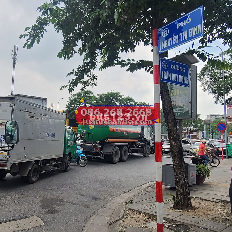 Phân lô Nguyễn Thị Định, oto tránh. Toà thương mại 550m2, 10 Tầng 1 Hầm
