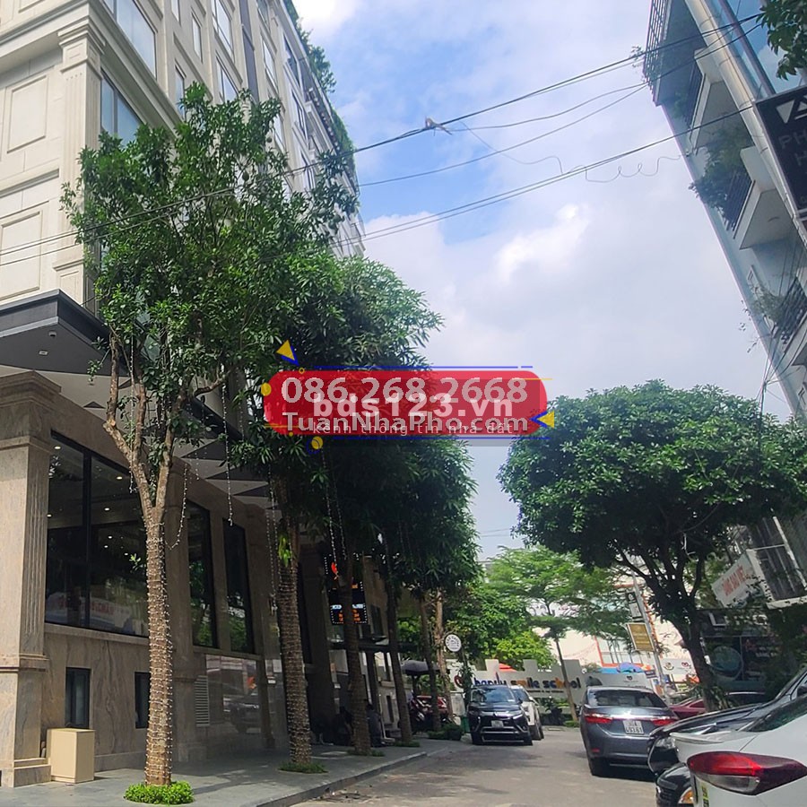 Phân lô Nguyễn Thị Định, oto tránh. Toà thương mại 550m2, 10 Tầng 1 Hầm